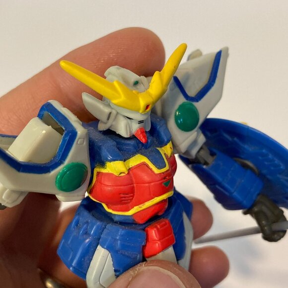 Vintage Gundam Wing Mobile Suit Shenlong Action Figure Bandai 2000 Complete - Picture 14 of 15